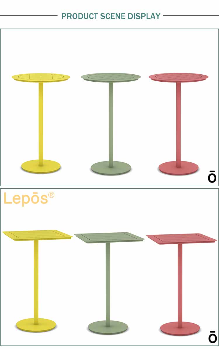 tall white dining Outdoor table from China manufacturer Sunlink Group